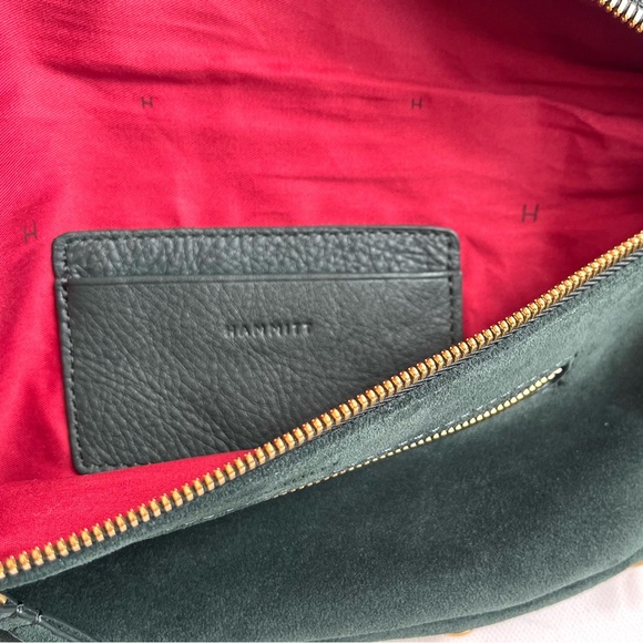 Hammitt Green Crossbody Bag with Gold Accents - Picture 6 of 9